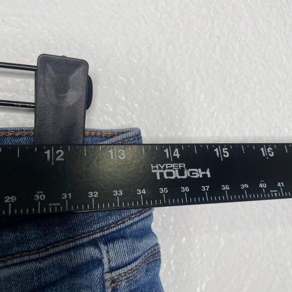 Pacsun Womens Jeans Size 27 Jeggings Denim Blue Light Wash Distressed - Picture 6 of 16